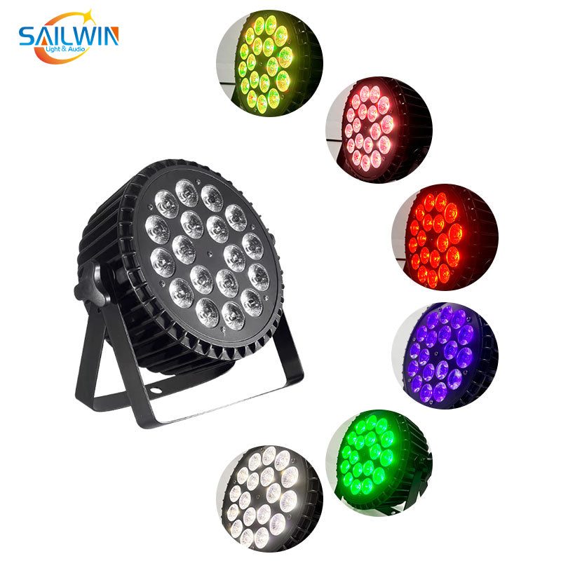 SAILWIN SW-C6V18 - Foco PAR LED RGBAW+UV de aluminio - imagen 8