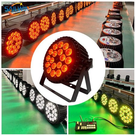 SAILWIN SW-C6V18 - Foco PAR LED RGBAW+UV de aluminio - imagen 9