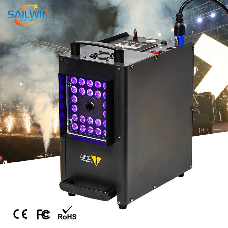 SAILWIN SW-FV24 - Máquina de humo vertical con 24 LED RGBW de 10 W - imagen 2