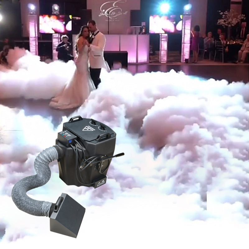 SAILWIN SW-G6000 - Máquina de humo bajo de hielo seco con tubo