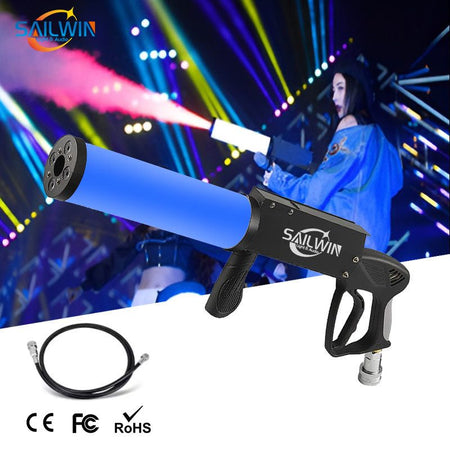 SAILWIN SW-LEDG4 - Pistola de CO2 con iluminación LED RGB