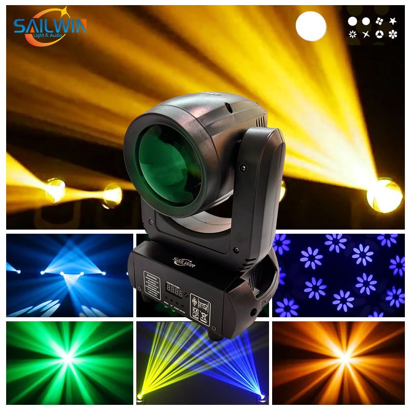 SAILWIN SW-M150 - Cabeza móvil LED de 150 W con gobos - imagen 5