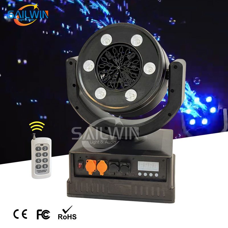 SAILWIN SW-M90 - Máquina de burbujas de cabeza móvil con LED RGBY de 90 W - imagen 2
