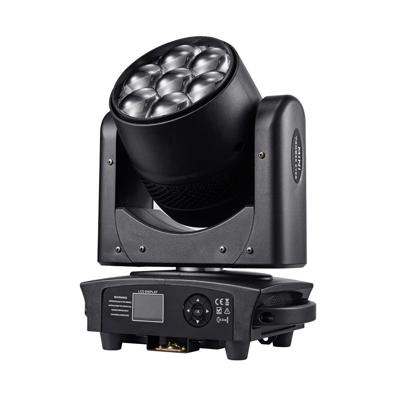 SAILWIN SW-MINI740 - Cabeza móvil LED RGBW de 7 x 40 W con zoom - imagen 2
