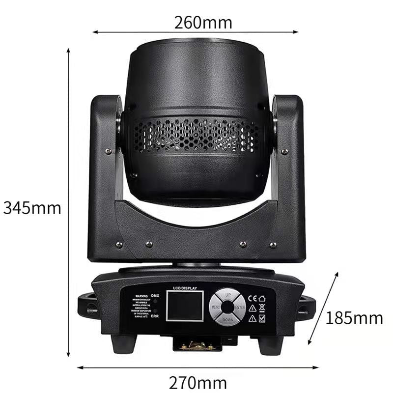 SAILWIN SW-MINI740 - Cabeza móvil LED RGBW de 7 x 40 W con zoom - imagen 3