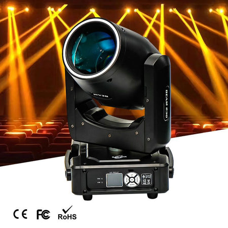 SAILWIN SW-MINIB230 - Cabeza móvil de haz estrecho de 230 W con aro LED - imagen 2