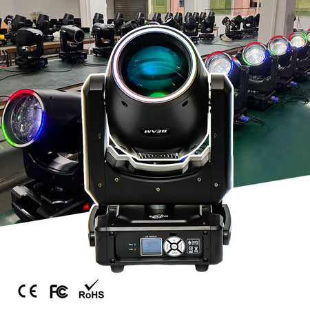 SAILWIN SW-MINIB230 - Cabeza móvil de haz estrecho de 230 W con aro LED - imagen 4