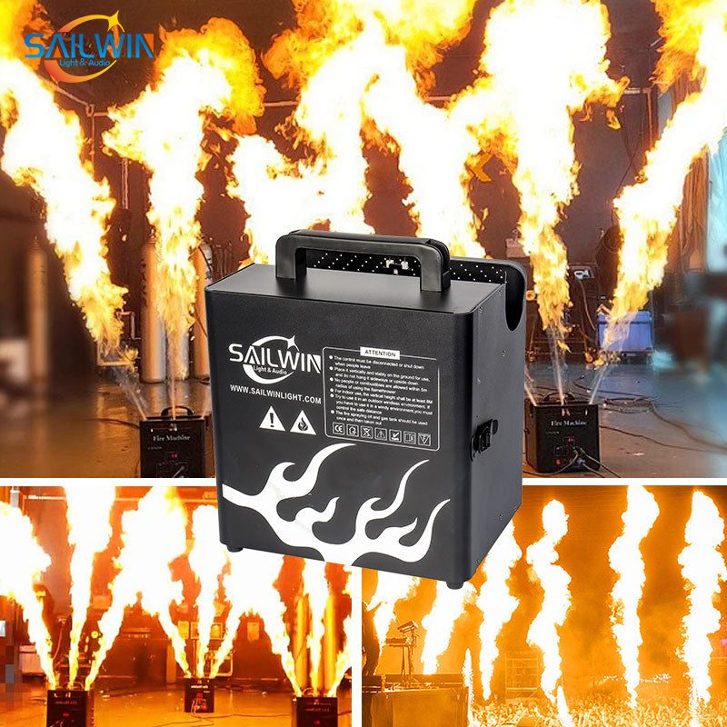 SAILWIN SW-PH300 - Máquina de llamas DMX de tres cabezales - imagen 3