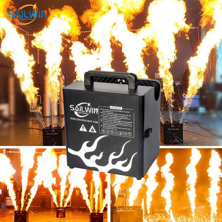 SAILWIN SW-PH300 - Máquina de llamas DMX de tres cabezales - imagen 3