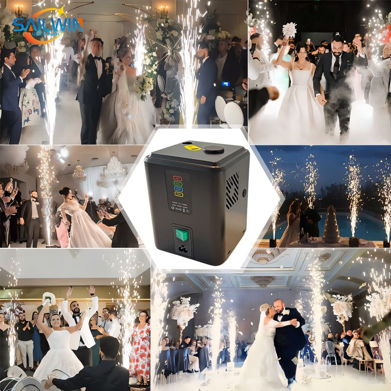 SAILWIN SW-S350 - Máquina de chispa fría compacta - imagen 3