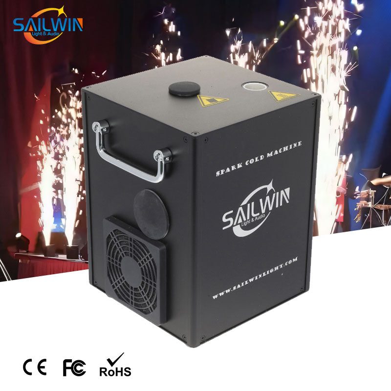 SAILWIN SW-S650 - Máquina de chispas frías negra de 650 W
