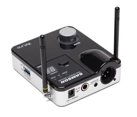 Samson AirLine 99m AH9 Fitness Headset - Sistema inalámbrico UHF True Diversity para instructores y performers activos - Tempo Shop