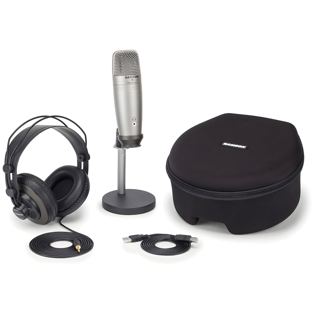 Samson C01U PRO RECORDING/PODCAST PACK - Pack para grabación y podcasting - Tempo Shop