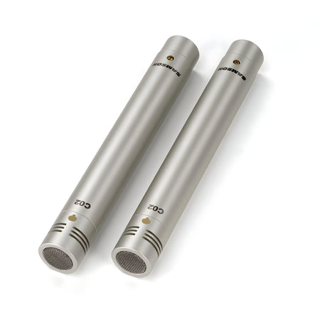 Samson C02 PENCIL CONDENSER MIC (PAIR) - Micrófono de condensador membrana pequeña - Tempo Shop