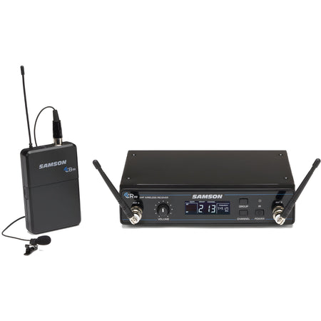 Samson CONCERT 99 PRESENTATION SYSTEM - F - BAND - Kit receptor Diversity y petaca con micro lavalier LM10 - Tempo Shop