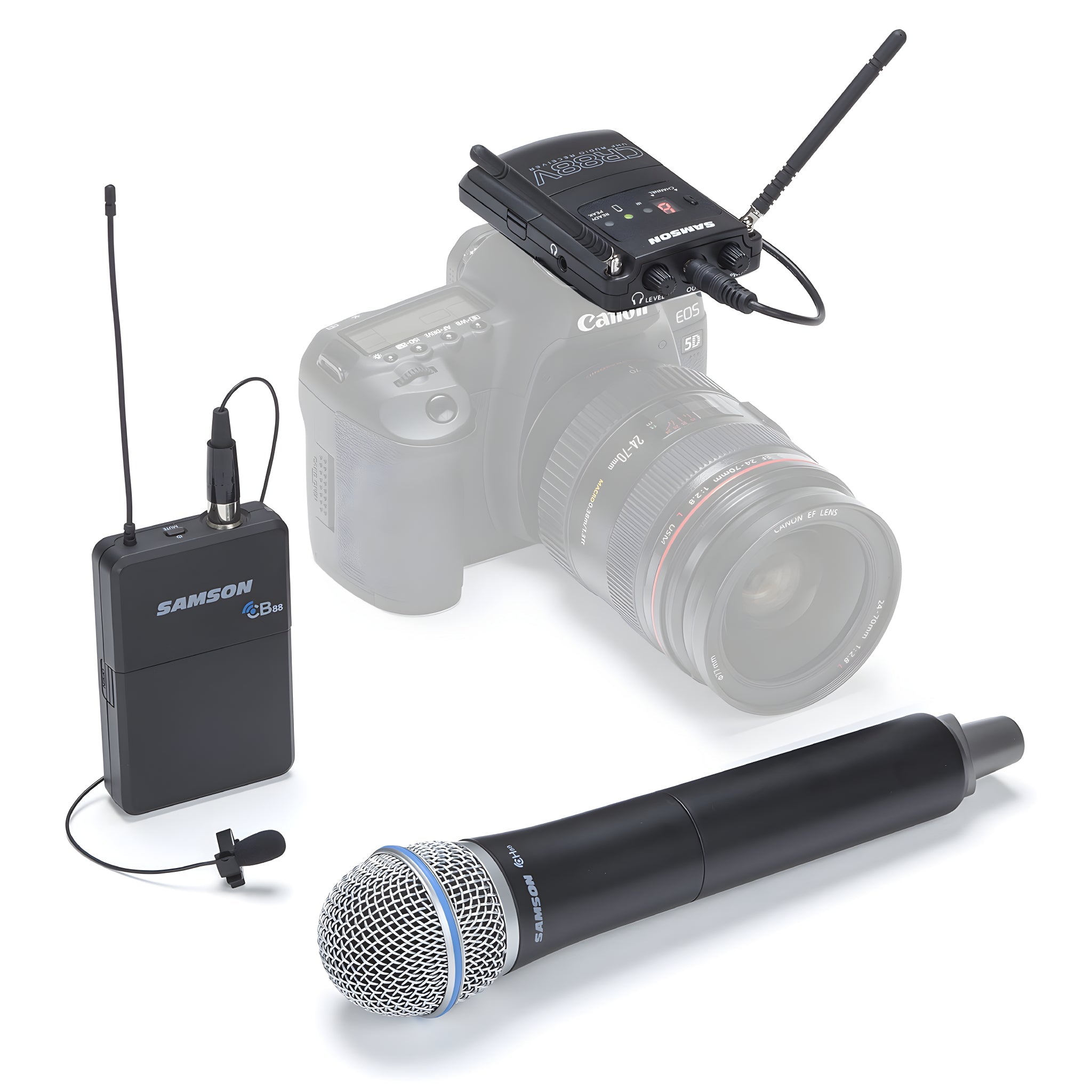 Samson CONCERT88 CAMERA COMBO (F) - Kit receptor DIVERSITY CR88V - Tempo Shop