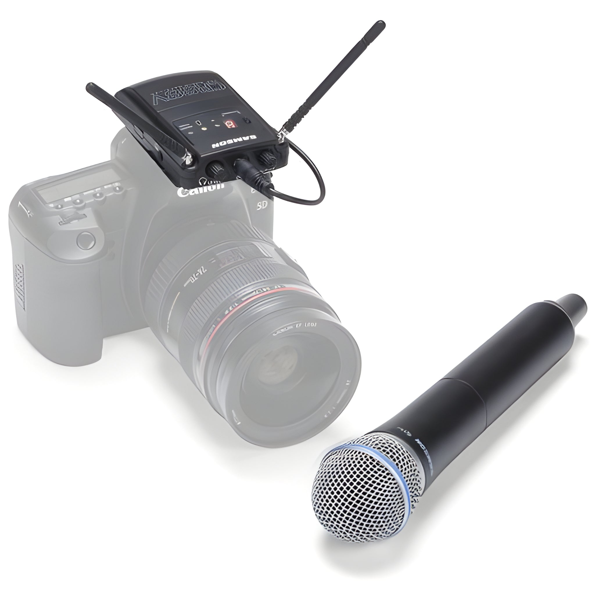 Samson CONCERT88 CAMERA MANO (F) - Kit receptor DIVERSITY CR88V y emisor de mano con cápsula Q8 - Tempo Shop