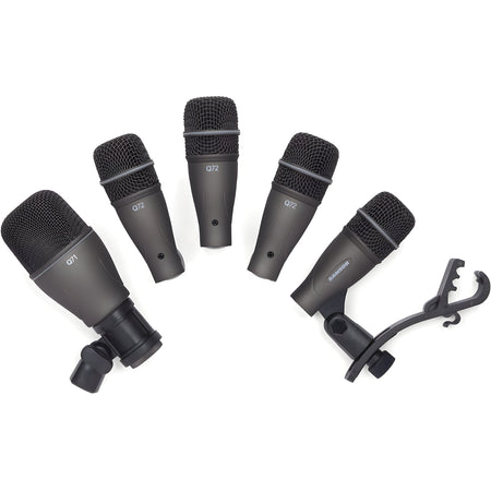 Samson DK705 - 5 PC DRUM MIC KIT W/CASE - Pack de micros dinámicos para batería - Tempo Shop