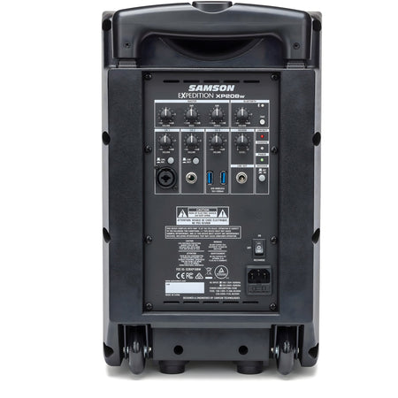 Samson EXPEDITION XP208W RECHARGEABLE PORTABLE PA SYSTEM - Altavoz con batería recargable - Tempo Shop
