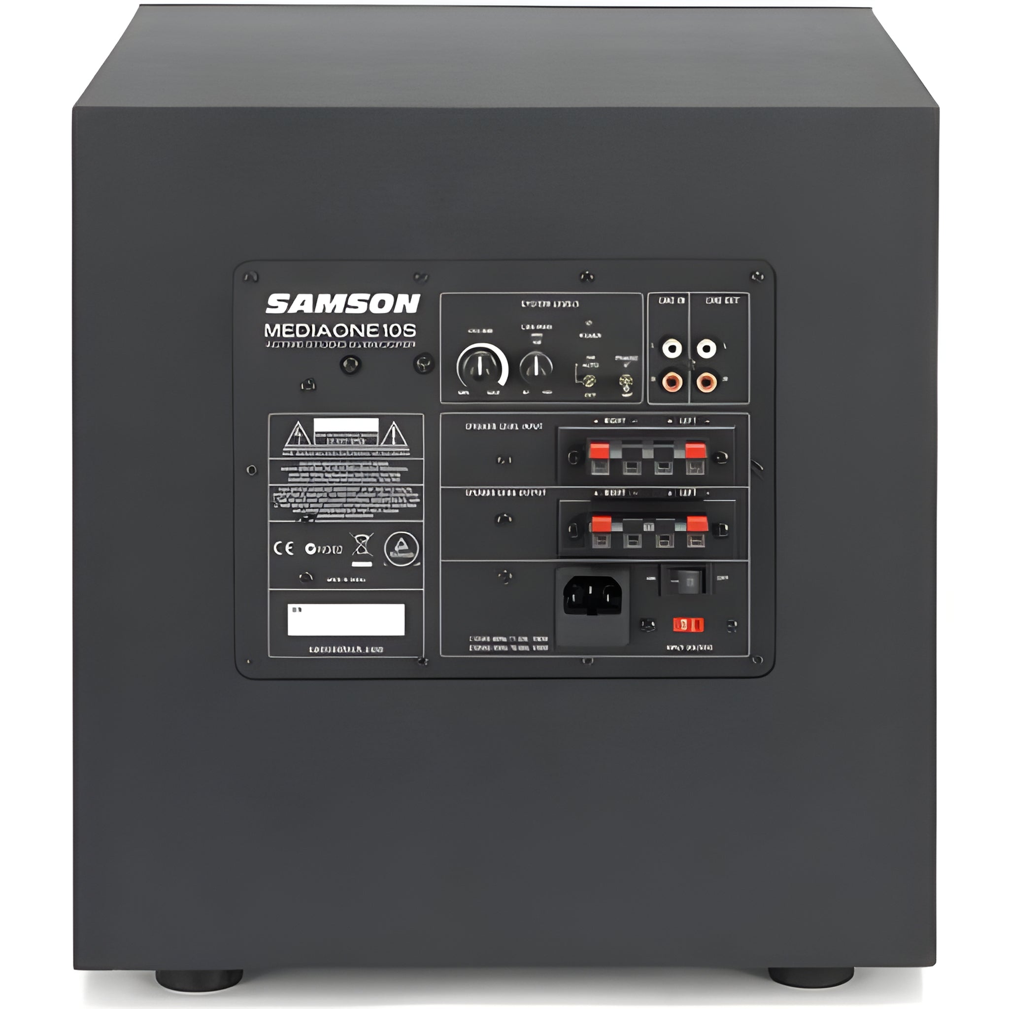 Samson MEDIAONE 10S ACTIVE STUDIO SUBWOOFER - Subgrave autoamplificado de 10" - Tempo Shop