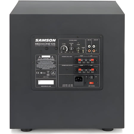 Samson MEDIAONE 10S ACTIVE STUDIO SUBWOOFER - Subgrave autoamplificado de 10" - Tempo Shop