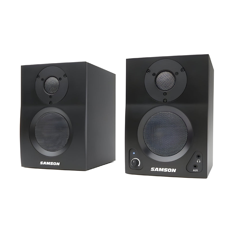 Samson MEDIAONE BT3 BLUETOOTH MONITORS (PAIR) - Monitores de 30W por lado - Tempo Shop