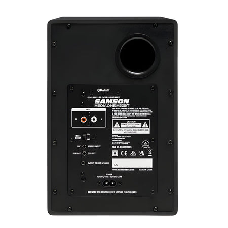 Samson MEDIAONE M50BT BLUETOOTH MONITORS (PAIR) - Pareja de monitores de estudio activos - Tempo Shop