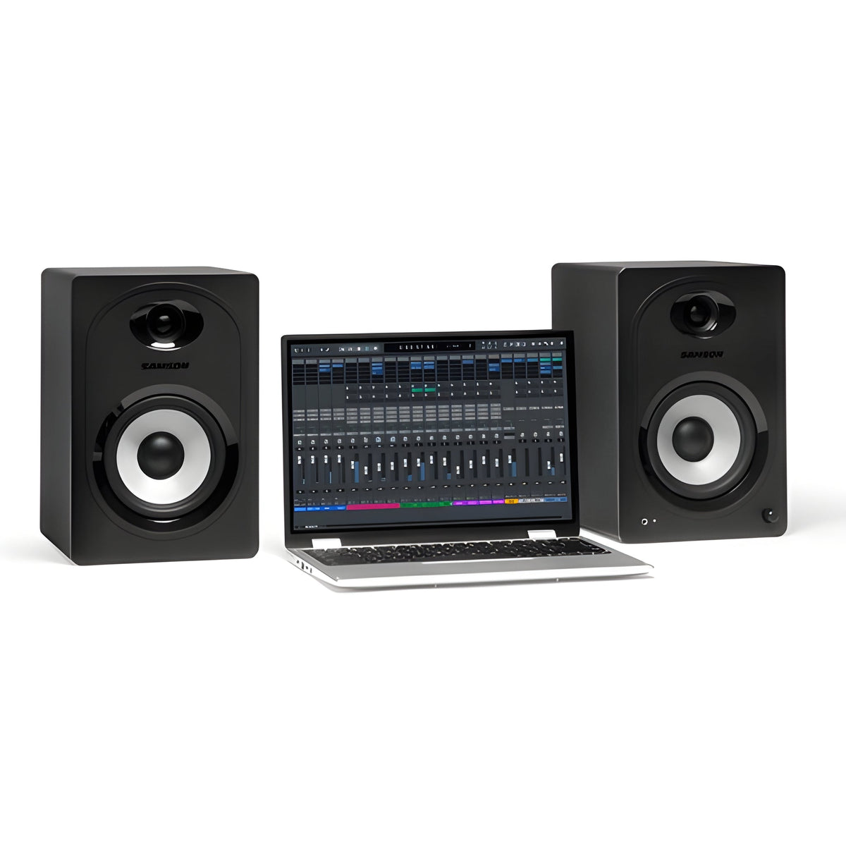 Samson MEDIAONE M50BT BLUETOOTH MONITORS (PAIR) - Pareja de monitores de estudio activos - Tempo Shop