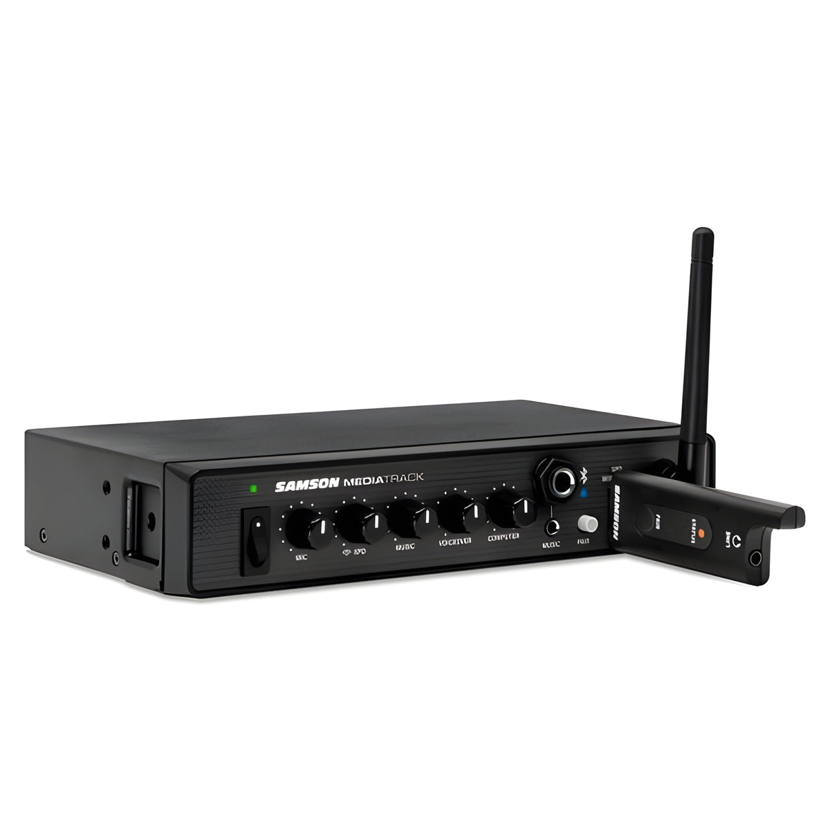 Samson MEZCLADOR MEDIATRACK 4 CANALES - Mezclador rack analógico - Tempo Shop