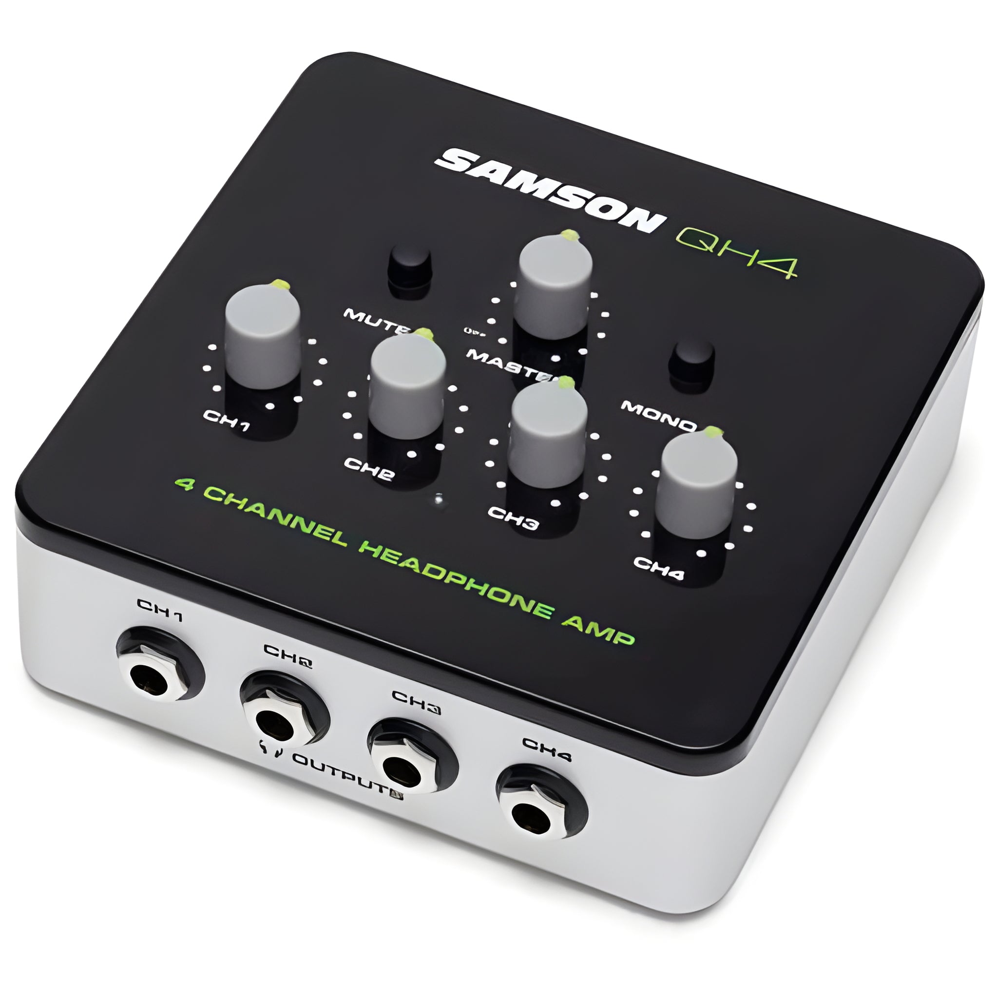 Samson QH4 4 - CHANNEL MINI HEADPHONE AMP - Amplificador de auriculares de 4 canales - Tempo Shop