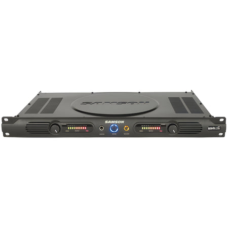 Samson SERVO 120A POWER AMPLIFIER - Etapa de potencia de 2 canales. 50 + 50W 8 Ohm, 60 + 60W 4 Ohm - Tempo Shop