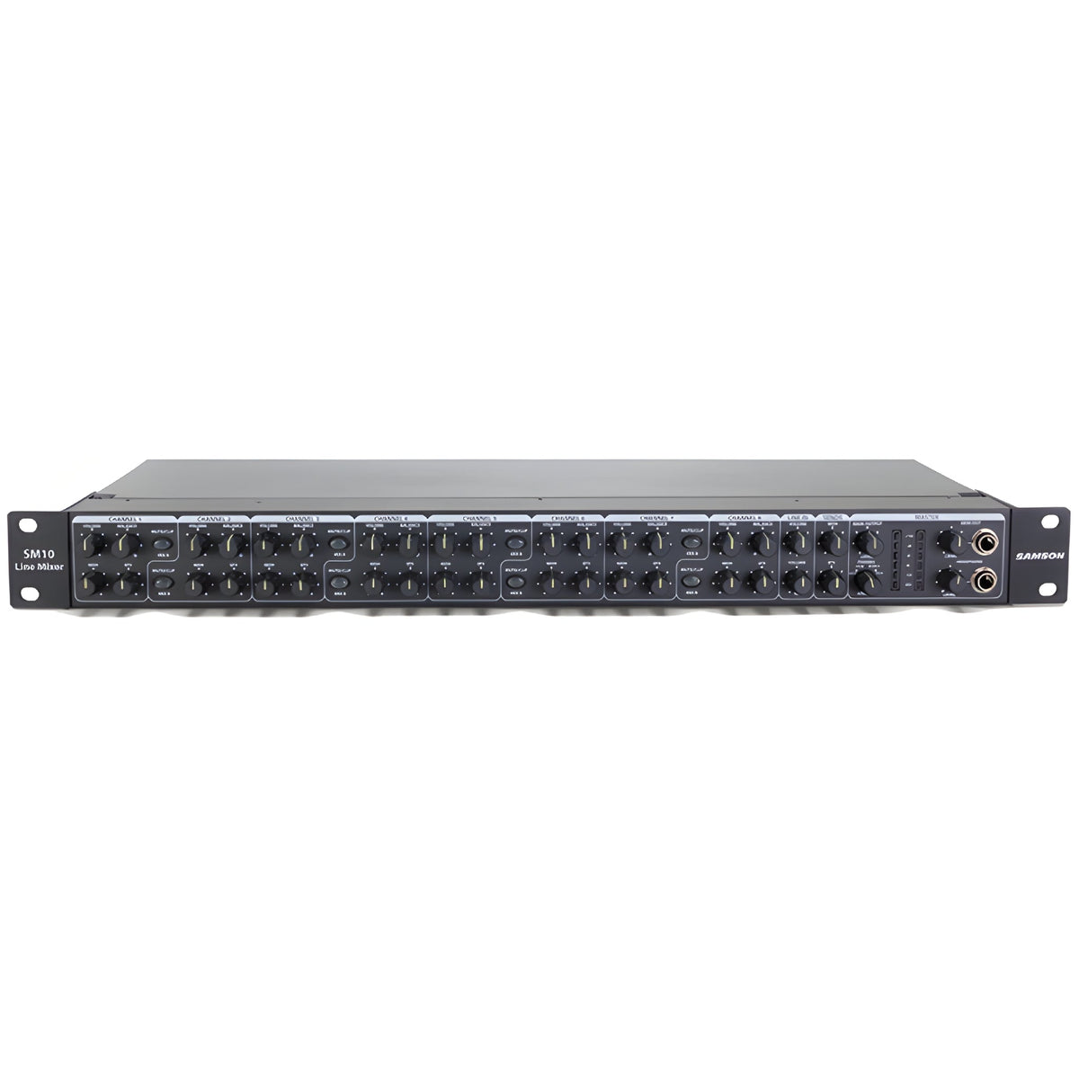 Samson SM10 10 CHANNEL RACKMOUNT MIXER - Mesa de mezclas formato rack para instalación de 10 inputs estéreo - Tempo Shop