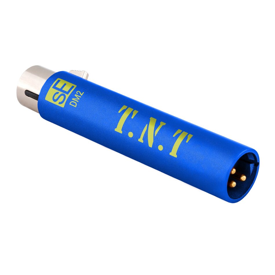 sE Electronics DM2 TNT PREVIO INLINE MICRÓFONO CONMUTABLE - Alimentador phantom para micrófono - Tempo Shop
