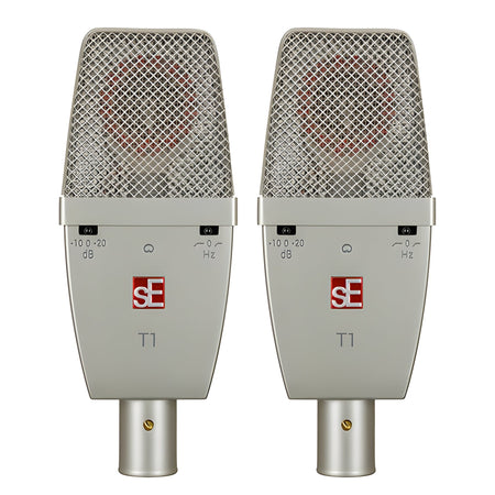 sE Electronics T1 (PAREJA) - Micrófono de condensador gran diafragma - Tempo Shop