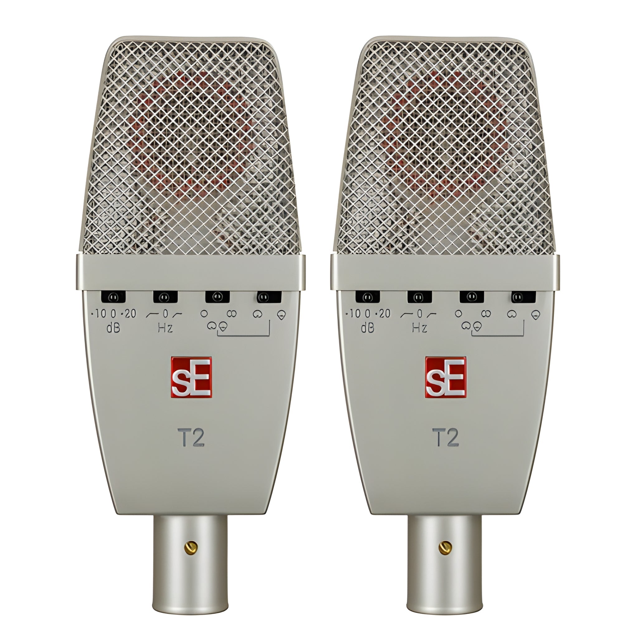 sE Electronics T2 (PAREJA) - Micrófono de condensador gran diafragma - Tempo Shop