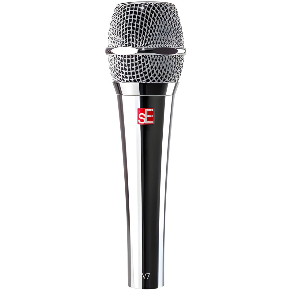 sE Electronics V7 CHROME - Micrófono dinámico de mano - Tempo Shop