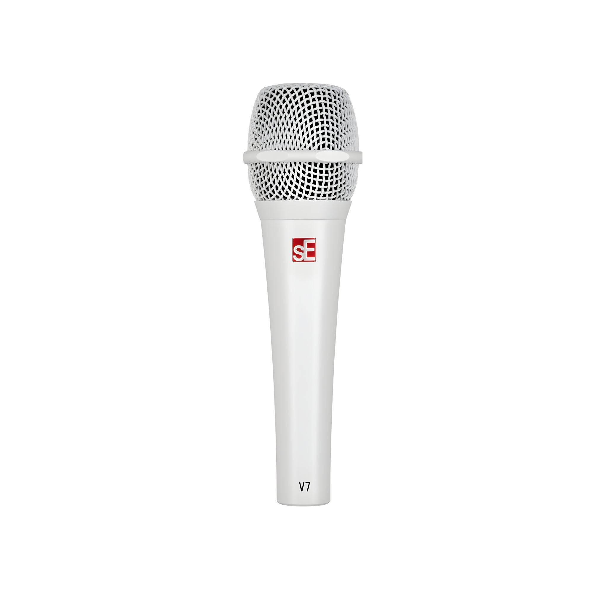sE Electronics V7 WHITE - Micrófono dinámico de mano - Tempo Shop