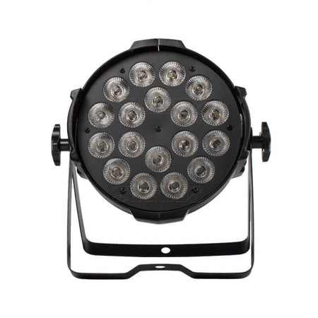 SHEHDS BAP1818F - Foco Par LED Grande en Aleación de Aluminio 18×18W RGBWA+UV 6in1 - Tempo Shop