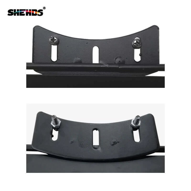 SHEHDS BarnDoors - B - 2x Aletas de Hierro para Focos LED COB Par - Tempo Shop