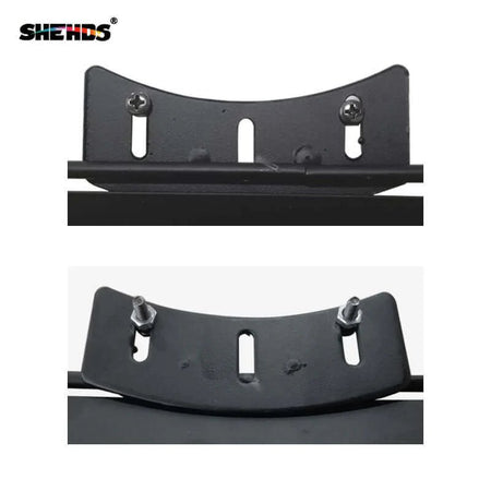 SHEHDS BarnDoors - B - 2x Aletas de Hierro para Focos LED COB Par - Tempo Shop