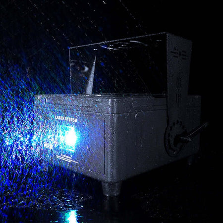 SHEHDS NWALA12WRGB - Proyector láser RGB 12W con Control APP, Impermeable IP65 - Tempo Shop