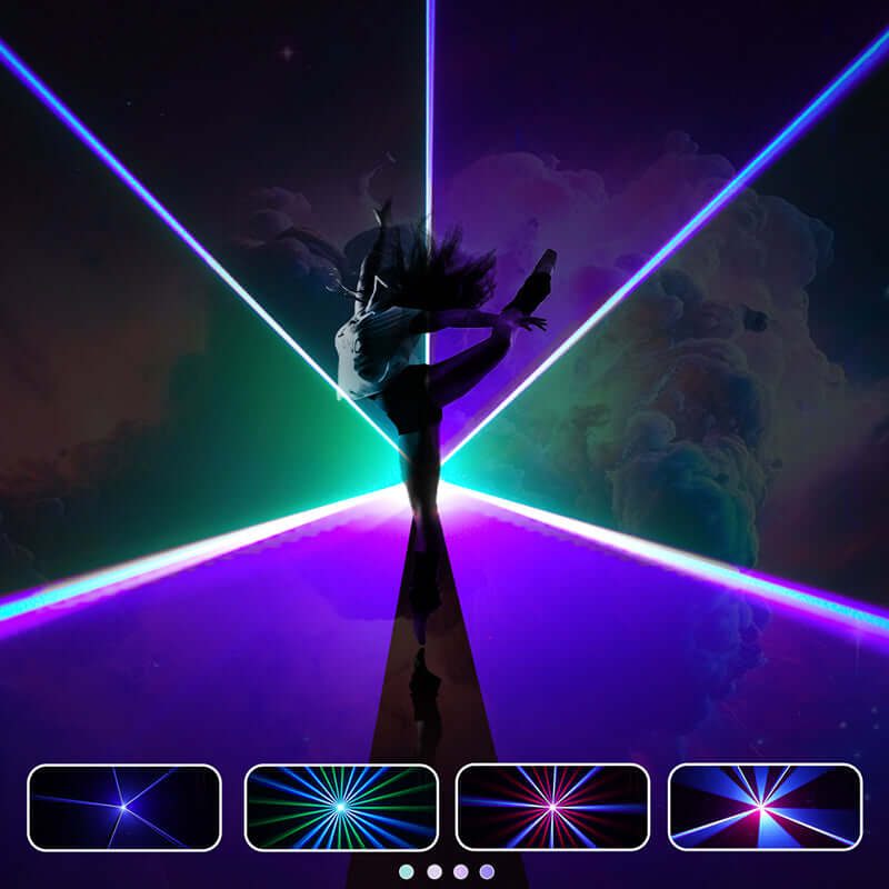 Control APP Constellaser Waterproof 6W RGB Animación Láser Recargable – SHEHDS NCONSRWAP6WA - Tempo Shop