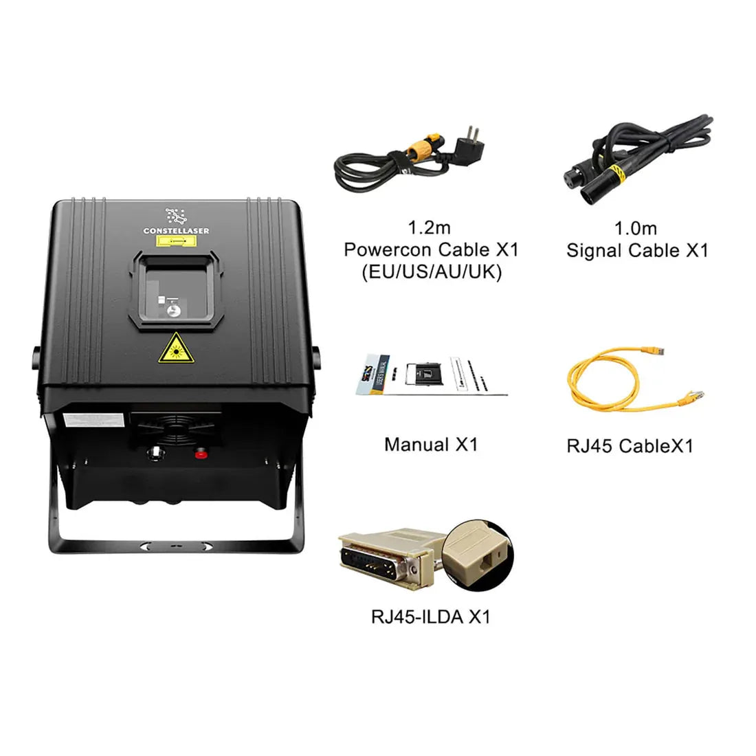 Control APP Constellaser Waterproof 6W RGB Animación Láser Recargable – SHEHDS NCONSRWAP6WA - Tempo Shop