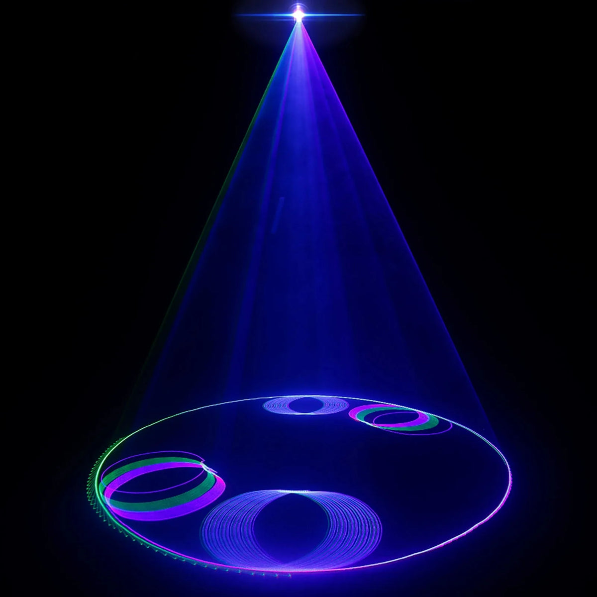 Control APP Láser Impermeable 3W RGB – SHEHDS NWALa3WRGB - Tempo Shop