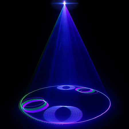 Control APP Láser Impermeable 3W RGB – SHEHDS NWALa3WRGB - Tempo Shop