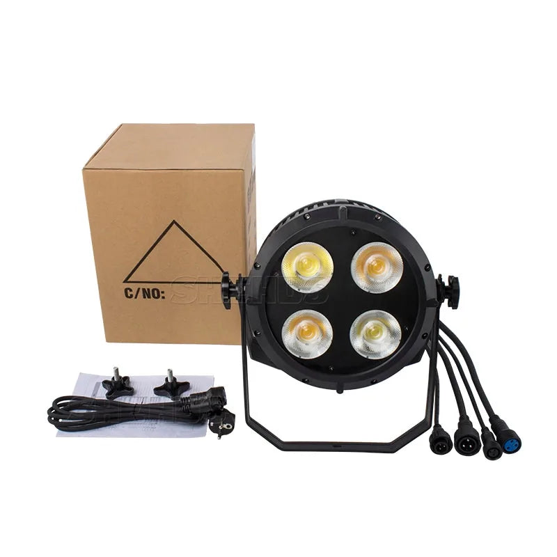 CoralPar SH-CORALC04A – Foco PAR COB LED 200W Blanco Frío + Cálido IP65 - Tempo Shop