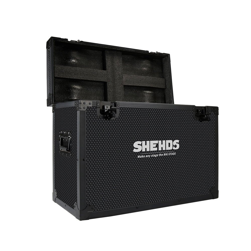 SHEHDS FC2 - BB275W10R - Flight Case para x2 Cabeza móvil Beam 275W 10R - Tempo Shop