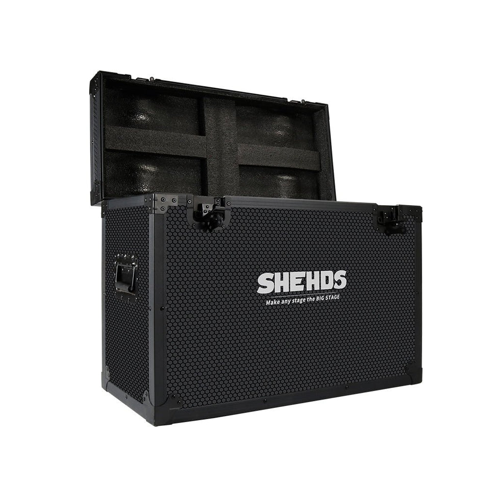 SHEHDS FC2 - BB275W10R - Flight Case para x2 Cabeza móvil Beam 275W 10R - Tempo Shop
