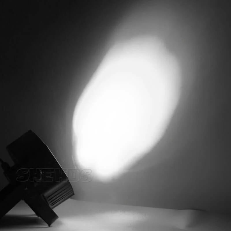 SHEHDS FP0718F - Foco Par Slim Silencioso LED 7×18W RGBWA+UV - Tempo Shop