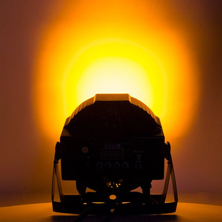 SHEHDS FP0718F - Foco Par Slim Silencioso LED 7×18W RGBWA+UV - Tempo Shop